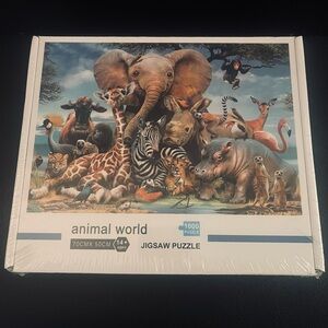 NWT Animal World Jigsaw Puzzle